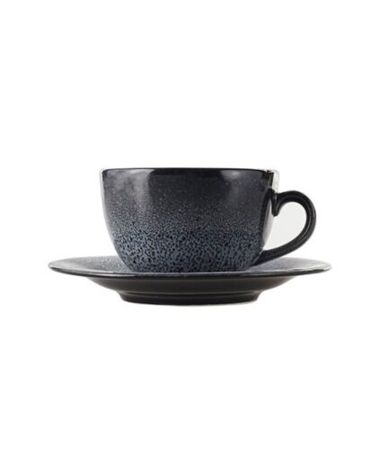 Porland Ethos Twilight Teacup with Saucer 300cc 6 pieces