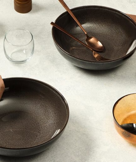 Porland Ethos Rock 2-Piece Bowl Set 25cm