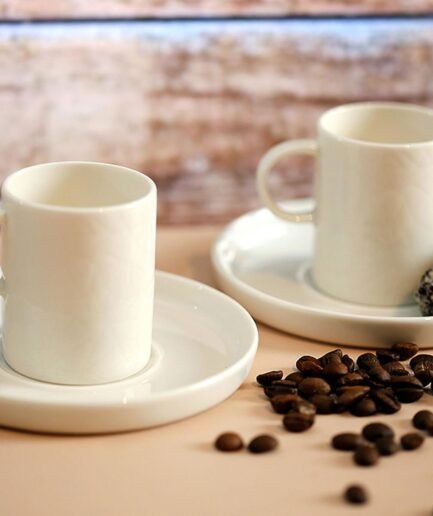 Porland Illusion Alumilite 2 Person Coffee Set 85cc