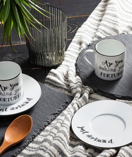 Porland Be Happy 2 Person Coffee Set 90cc