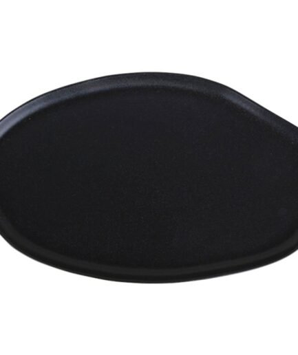 Porland Pure Seasons Black Boat Plate 27cm 2 pieces