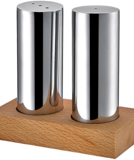 Groovy Double Salt Shaker Set Glossy & Matt GRV-38