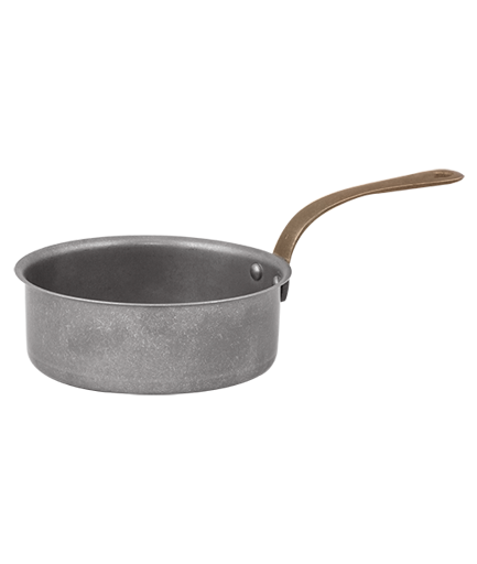 Antique Heavy Sauce Pan with Long Brass Handle 11.5 x 4.5 cm – 400 ml