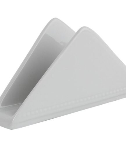 Porland Collet White Napkin Holder 15cm 6 Pieces