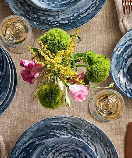 Porland Ethos Vortex 21 Piece Dinner Set for 6 People