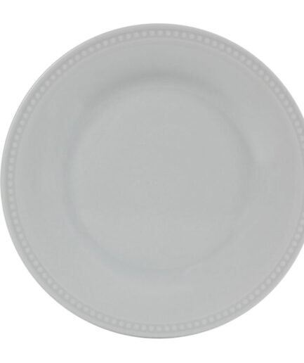 Porland Collet White Pattern2 Flat Plate 27cm 6 pieces