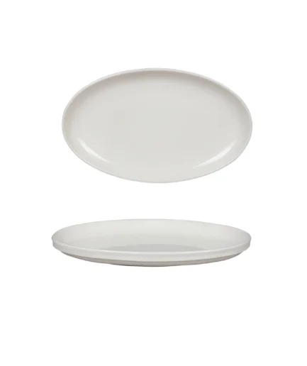 Kutahya Porcelain Bone Chef Taste Of 24cm.Boat Plate