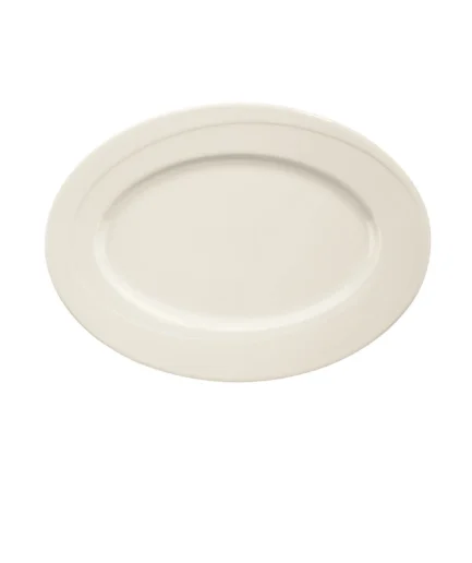 Kutahya Porcelain Bone Horeca Line 24cm.Boat Plate