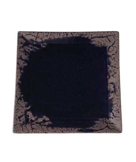 Porland Ethos Root Rusty Flat Plate 27x27cm 6 pieces