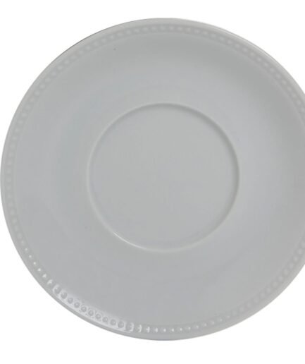 Porland Collet White Pattern2 Bowl Plate 17cm 6 pieces