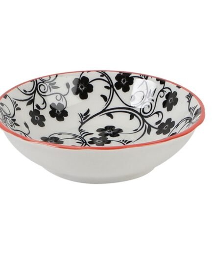Porland Mix&Match Black Bowl 9cm 12 Pieces