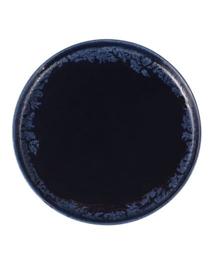 Porland Ethos Root Blue Flat Plate 27cm 6 pieces