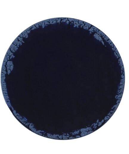 Porland Ethos Root Blue Flat Plate 28cm 6 pieces