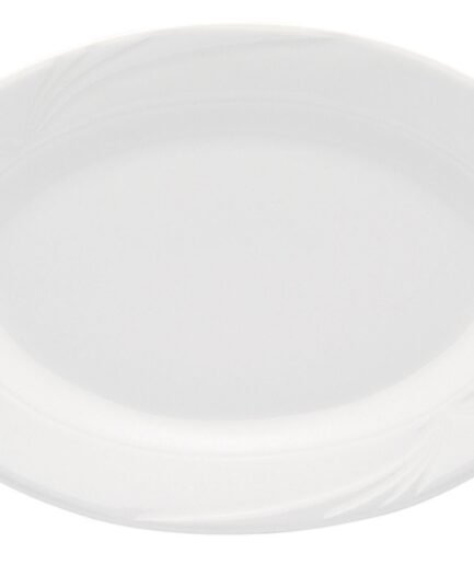 Porland Halley White Boat Plate 36cm 6 Pieces