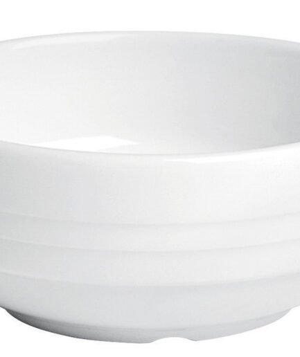 Porland Focus White Butter-Jam Bowl 9cm 6 Pieces