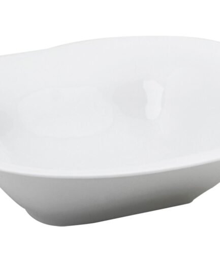 Porland Leaf White Bowl 38cm