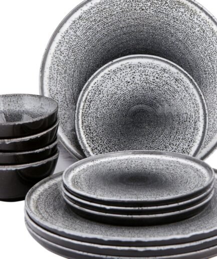 Porland Ethos Twilight 12 Piece Dinner Set for 4 People