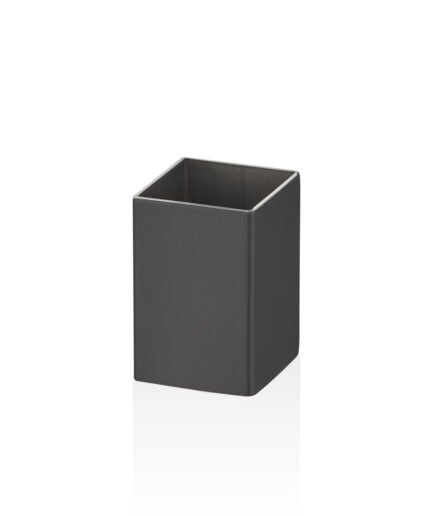 Square Toothpick Holder - Black