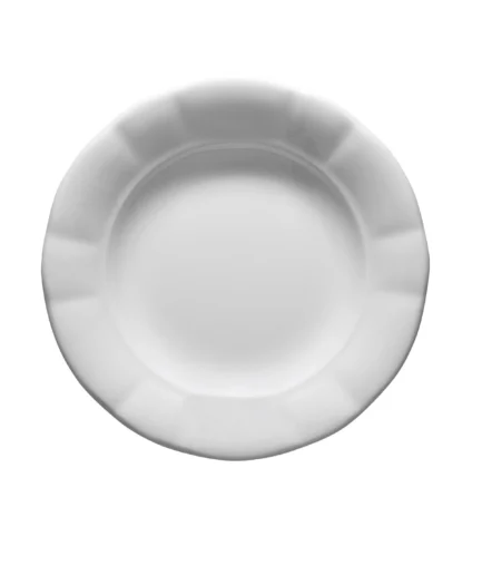 KUTAHYA PORCELAIN KUTAHYA 18 CM. DEEP PLATE WHITE