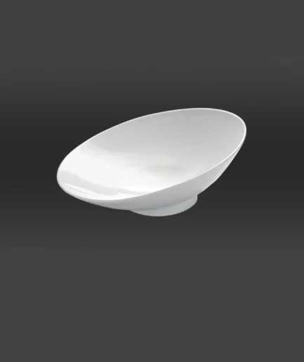 KUTAHYA PORCELAIN PORDAMSA 6 CM. BOWL WITHOUT DECORATION