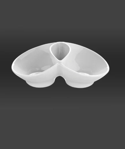 KUTAHYA PORCELAIN PORDAMSA 13 CM.STICKY BOWL WITHOUT DECOR