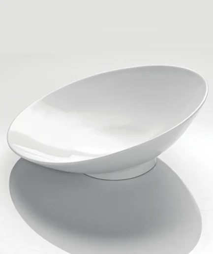 KUTAHYA PORCELAIN PORDAMSA 23 CM. BOWL WITHOUT DECORATION