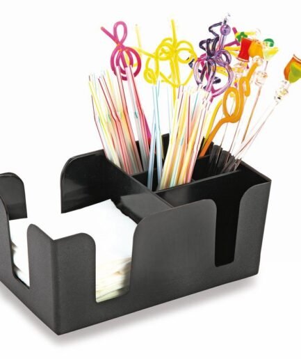 Kapp Bar Caddy / Napkin and Straw Holder
