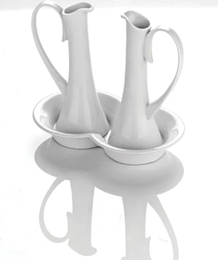 KUTAHYA PORCELAIN TAVOLA 02 VINEGAR BOWL WHITE