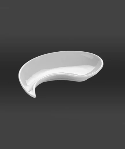 KUTAHYA PORCELAIN YING YANG 12 CM. SAUCE DISH BASE WITHOUT DECOR