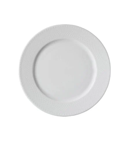 KUTAHYA PORCELAIN ZUMRUT HOTEL 20 CM. FLAT PLATE WITHOUT DECORATION