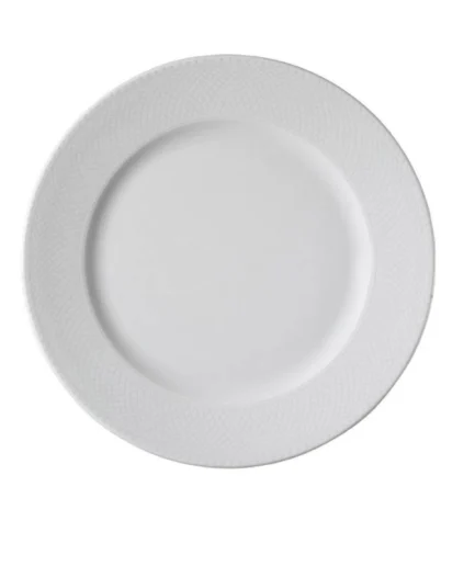 KUTAHYA PORCELAIN ZUMRUT HOTEL 30 CM.FLAT PLATE WITHOUT DECORATION