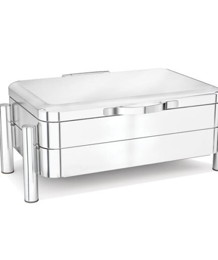 Chafing Dish GN 1/1 Metal Hydraulic Cover (Suitable for Induction Cookers)