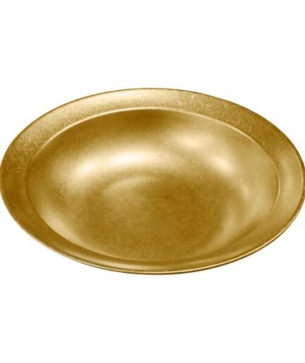 Groovy Open Buffet Retro Presentation Plate Gold RGold
