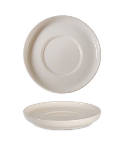 Toledo Cream Coffee Saucer
