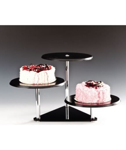 Alkan 3-Tier Buffet Stand Set - White