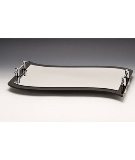 Alkan "S" Shaped Mirrored Display Riser with Frame (60x40cm)