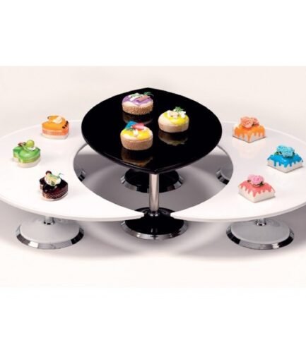 Alkan Curved Melamine Display Stand (Large)