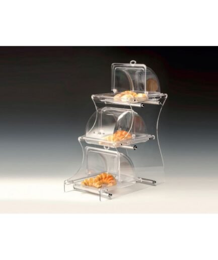 Alkan 2-Tier Buffet Stand with Lid