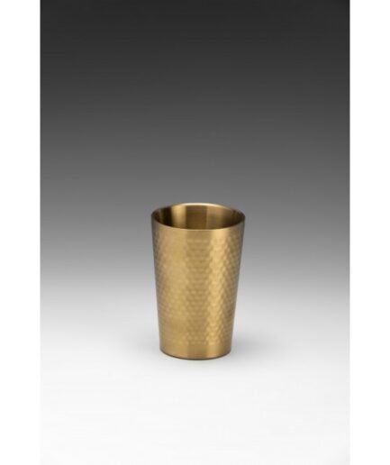 Kapp Double Wall Cocktail Glass Gold (350ml)