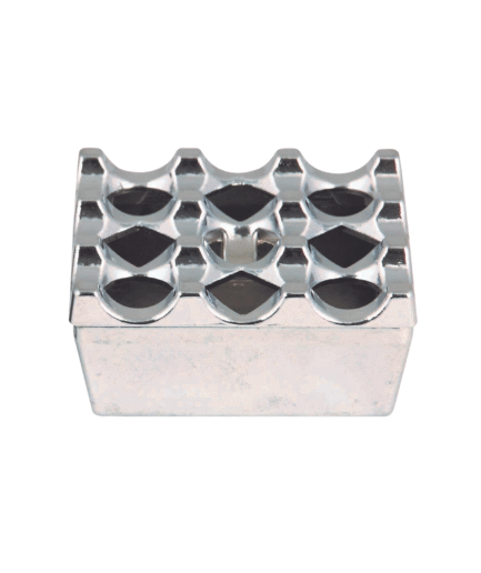 Cheffinox Square Ashtray - Chrome