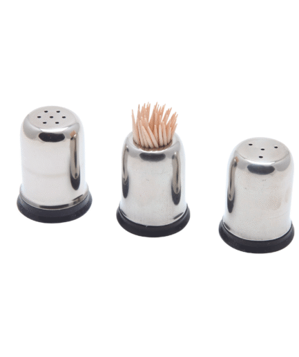Small Saltcellar Shaker – Pepper Shaker – Toothpick Holder